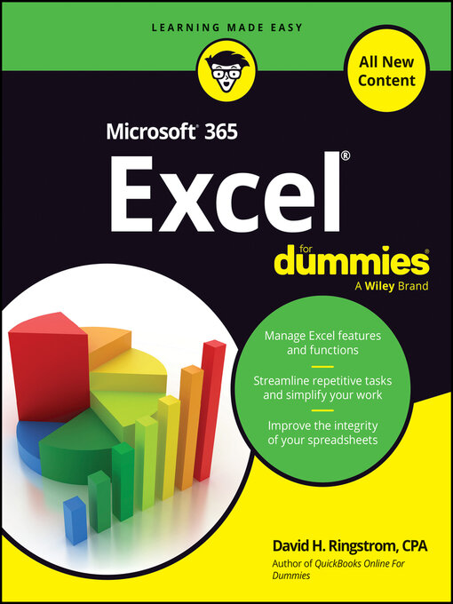 Title details for Microsoft 365 Excel For Dummies by David H. Ringstrom - Available